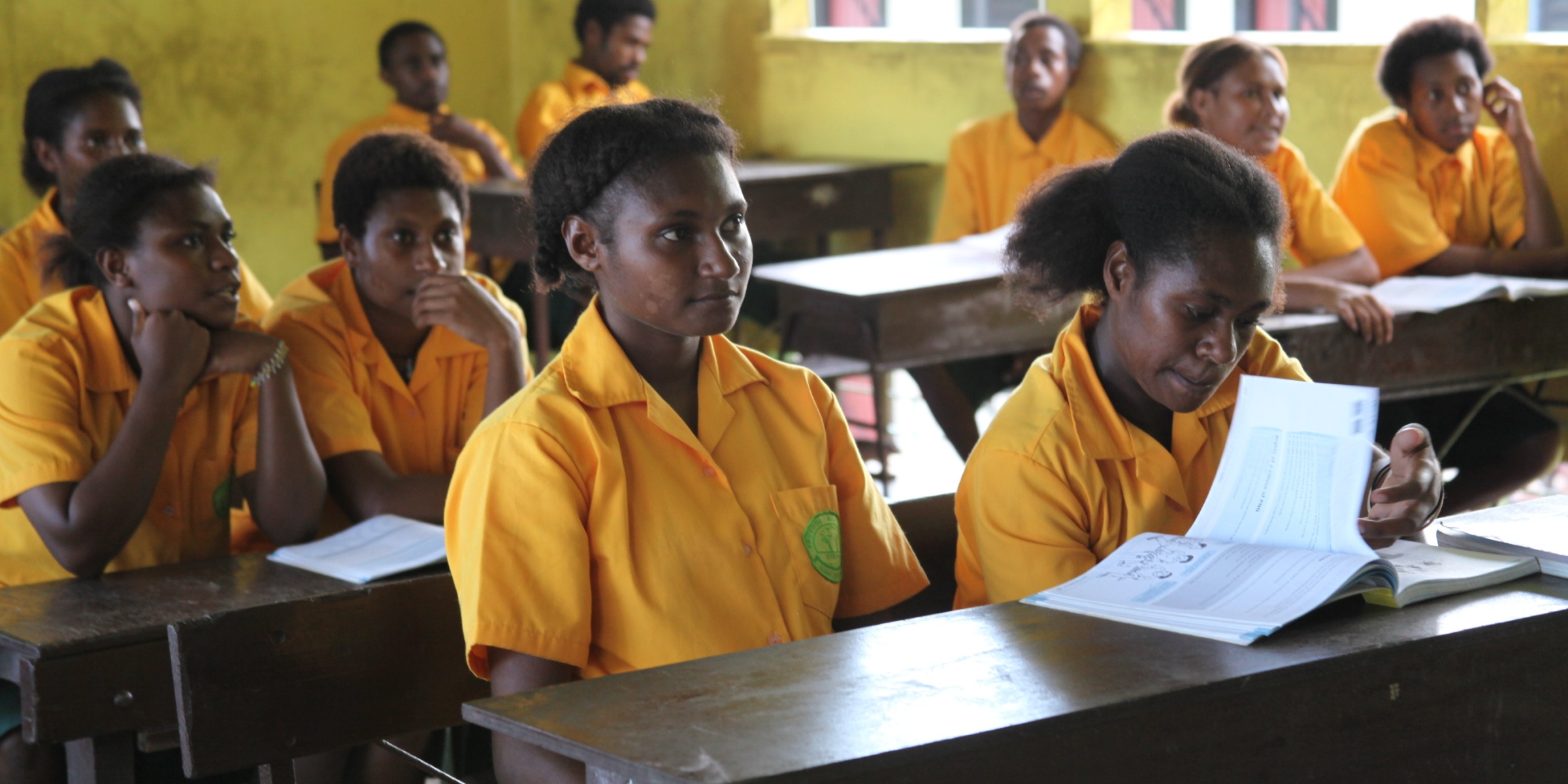 A classroom in Papua New Guinea. Credit: World Bank